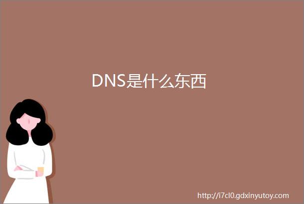 DNS是什么东西