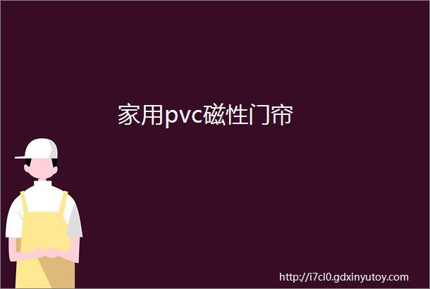 家用pvc磁性门帘